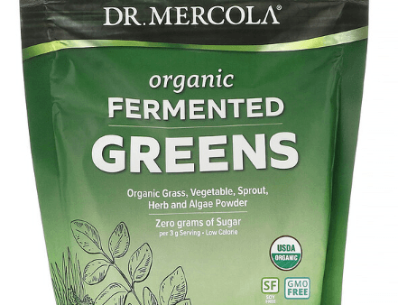 Organic Fermented Greens (90 servings): 1 bag - Dr Mercola Online now