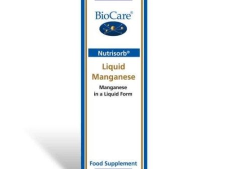 Nutrisorb Liquid Manganese 15ml - Biocare Fashion