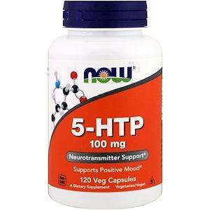 5-HTP, 100 mg, 120 capsules - Now Foods Online Hot Sale