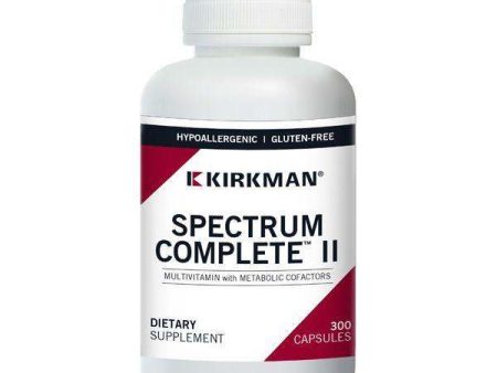 Spectrum Complete II (Hypoallergenic), 300 Capsules - Kirkman Laboratories For Cheap