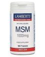 MSM 1000mg, 120 tabs - Lamberts For Discount