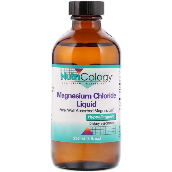 Magnesium Chloride Liquid, 236ml - Nutricology   Allergy Research Group Cheap