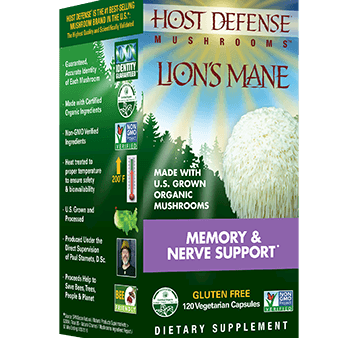 Lion s Mane Capsules 120 vegcaps - Host Defense For Cheap