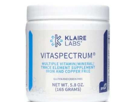 VitaSpectrum Powder Citrus Flavour, 165 g - Klaire Labs For Cheap