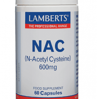 N-Acetyl Cysteine (NAC) 600 mg 60 Caps - Lamberts Fashion