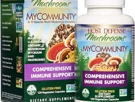 MyCommunity® Immune Support Formula - 120 vegcaps - Host Defense on Sale