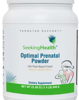 Optimal Prenatal Powder - Vanilla- 15 servings - Seeking Health Hot on Sale