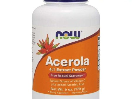 Acerola, 4:1 Concentrate Powder, 170g - Now Foods Online Hot Sale