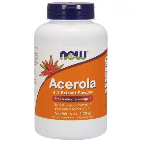 Acerola, 4:1 Concentrate Powder, 170g - Now Foods Online Hot Sale