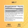 MK-7 (Vitamin K2) 180mcg - 30 Softgels - Jarrow Formulas on Sale