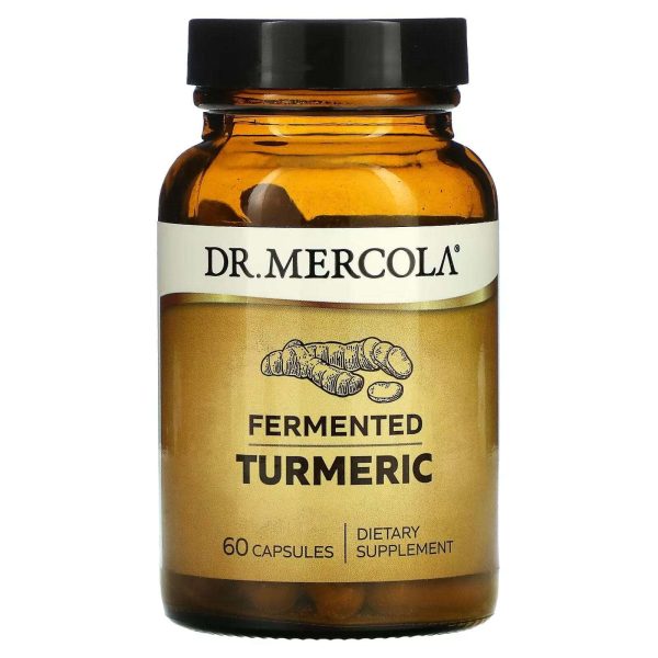 Organic Fermented Turmeric, 180 capsules - Dr Mercola on Sale