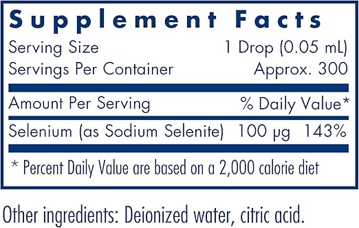 Selenium High Dose Drops 0.50 fl oz - Nutricology   Allergy Research Group Hot on Sale