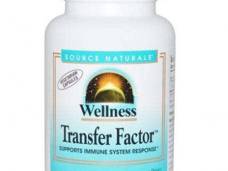 Wellness Transfer Factor- 125 mg- 60 Veggie Caps - Source Naturals Online now