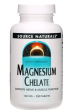 Magnesium Chelate, 100 mg, 250 Tabs - Source Naturals on Sale