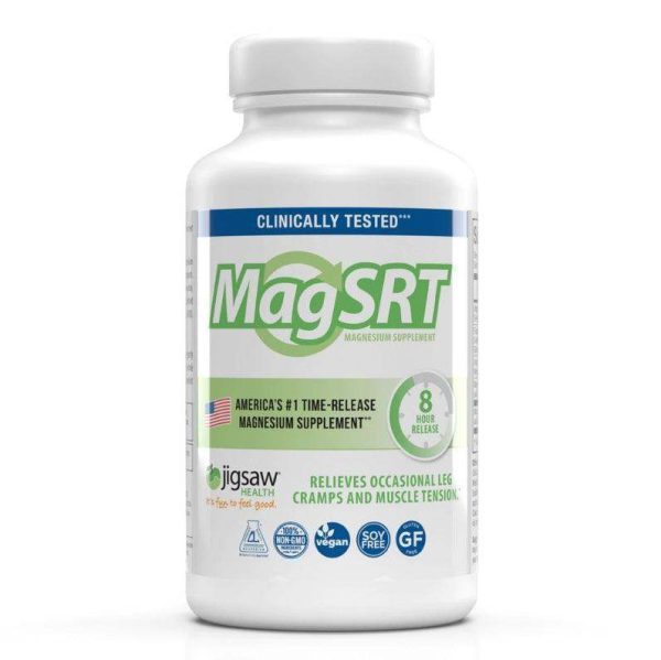 Magnesium w SRT 120 tabs - Jigsaw Health For Cheap