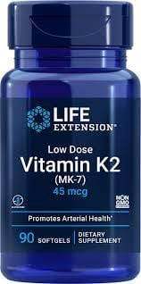 Low Dose Vitamin K2, 45 mcg, 90 Softgels - Life Extension Online Hot Sale