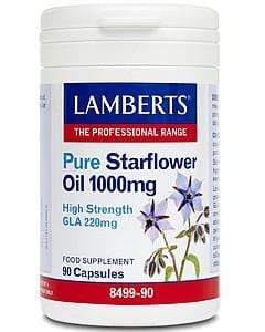 Pure Starflower Oil 1000mg 90 Caps - Lamberts Online