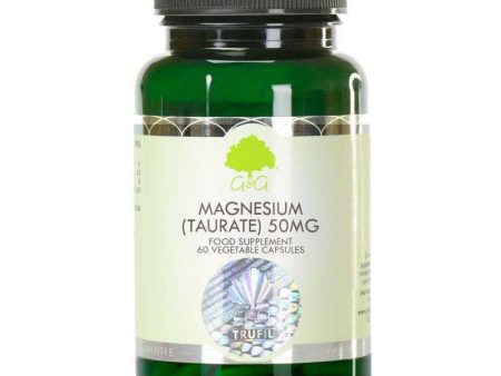 Magnesium Taurate 50mg, 60 capsules - GG Vitamins For Discount