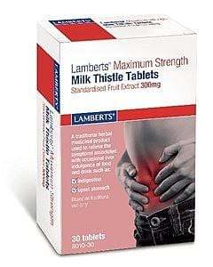 Maximum Strength Milk Thistle 300mg Tablets, 30 tabs - Lamberts on Sale