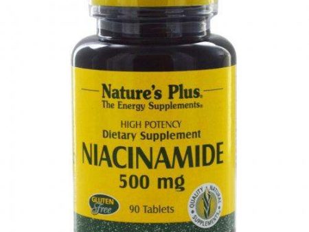 Niacinamide 500 mg 90 Tablets - Nature s Plus on Sale