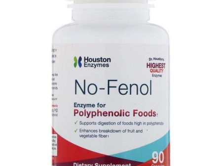 No-Fenol, 90 Capsules - Houston Enzymes For Sale