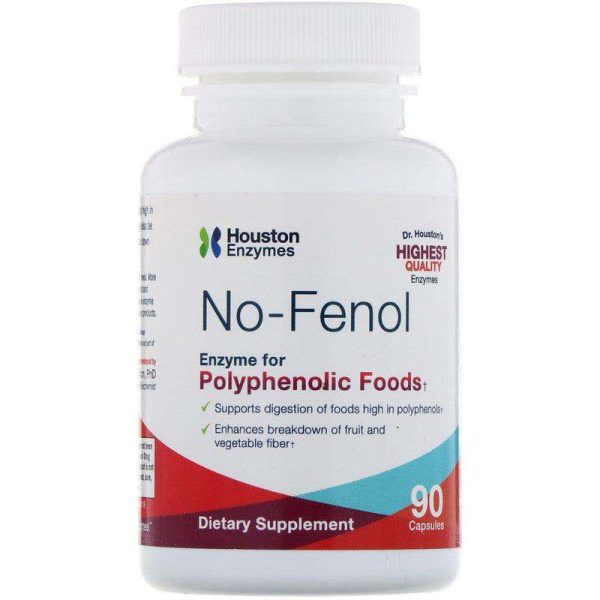 No-Fenol, 90 Capsules - Houston Enzymes For Sale