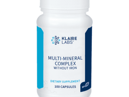 Multi-Mineral Complex without Iron, 100 Capsules - Klaire Labs Hot on Sale