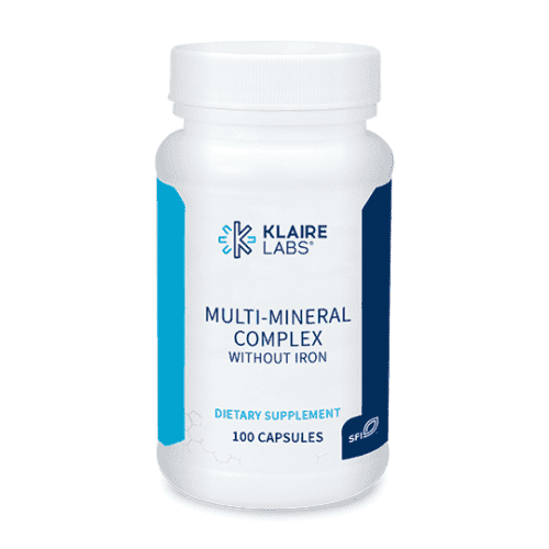 Multi-Mineral Complex without Iron, 100 Capsules - Klaire Labs Hot on Sale