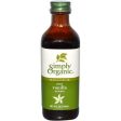 Simply Organic Madagascar Pure Vanilla Extract Farm Grown  4 fl oz (118 ml) For Discount