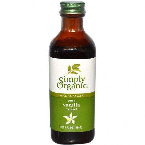 Simply Organic Madagascar Pure Vanilla Extract Farm Grown  4 fl oz (118 ml) For Discount