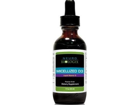 Vitamin D3 Drops (miscellized) 1oz - Neuro Biologix Online Hot Sale