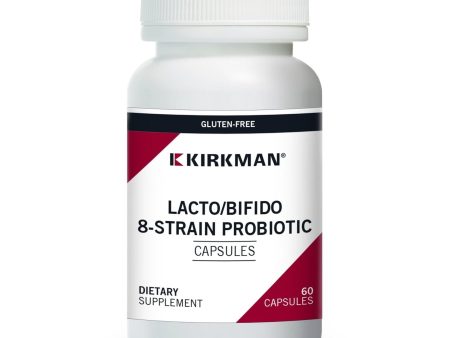 Lacto Bifido 8-Strain Probiotic 60 capsules - Kirkman Supply