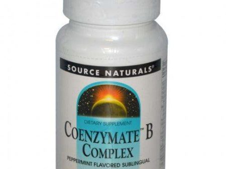 Coenzymate B Complex, Peppermint Flavored Sublingual, 60 Tablets - Source Naturals For Cheap