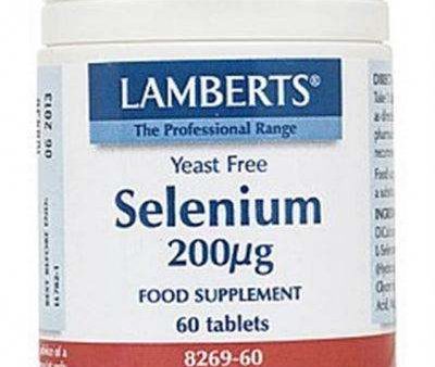 Selenium 200mcg - 60 Tabs - Lamberts Supply