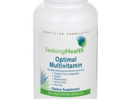 Optimal Multivitamin - 240 Vegetarian Capsules - Seeking Health For Discount