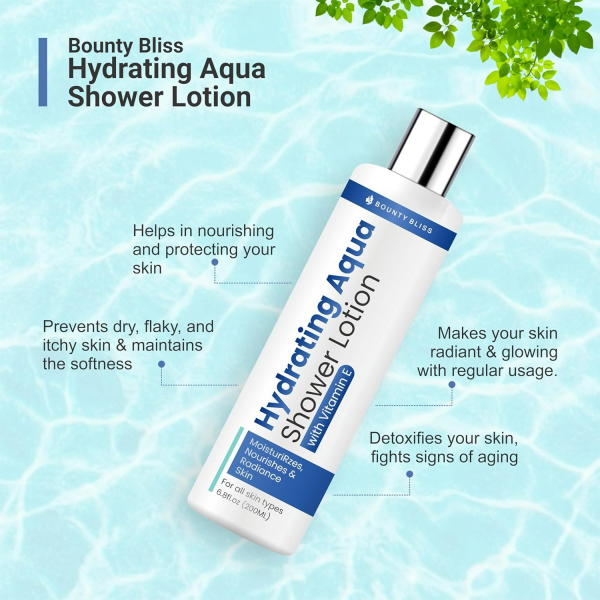 Bounty Bliss Hydrating Aqua Shower Lotion - Nourishing Moisture Cheap