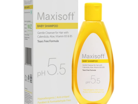 Maxisoft Baby Shampoo Pure & Gentle Tears Free Formula pH 5.5 Online Hot Sale