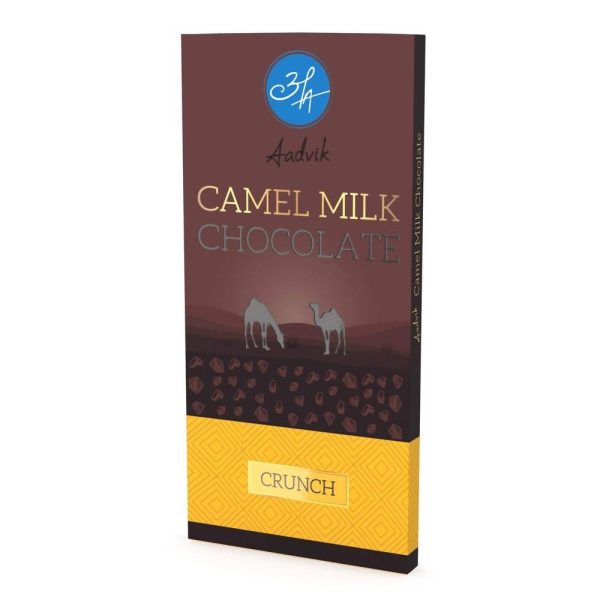 Aadvik Camel Milk Chocolate With Crunch For Sale