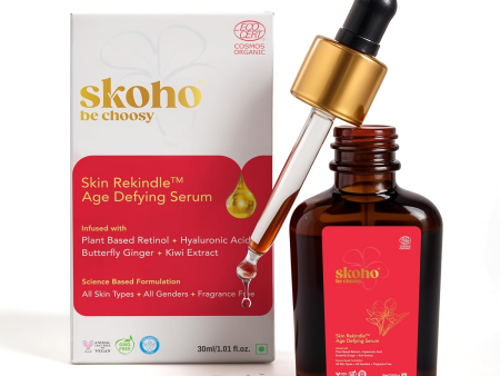 SKOHO Retinol Based Anti Aging Organic Face Serum Online now