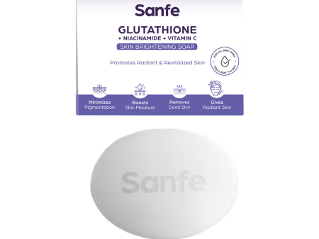 Sanfe Glutathione + Niacinamide + Vitamin C Brightening Soap Discount