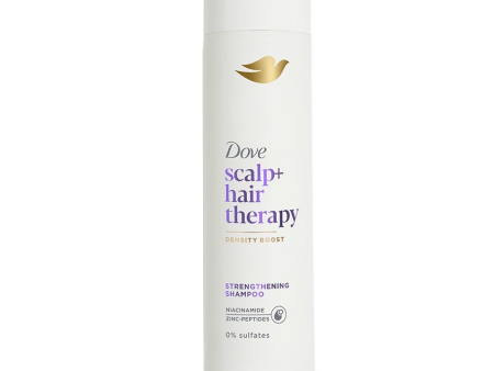 Dove Scalp+Hair Therapy Sulphate Free Density Boost Strengthening Shampoo Fashion