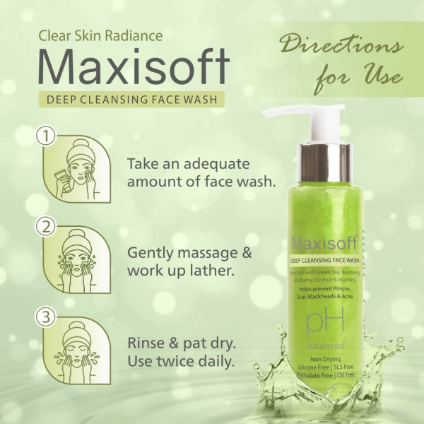 Maxisoft Deep Cleansing Face Wash Sale