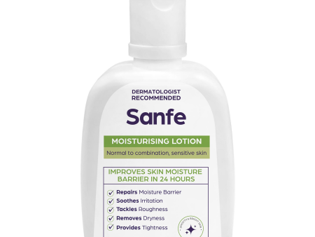 Sanfe Moisturising Lotion Improves skin moisture in 24 hour Moisturizer For Sale