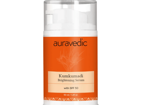 Auravedic Kumkumadi Brightening Face Serum Hot on Sale