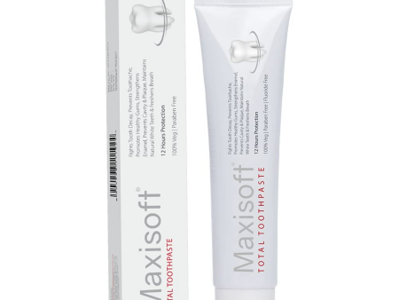 Maxisoft Total Toothpaste With Akarkara Babool Bakul Camphor Elaichi Pipli & Clove For Discount