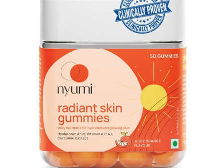 Nyumi Collagen Gummies For Glowing, Hydrated, Youthful Skin - Vitamin C & Hyaluronic Acid Hot on Sale