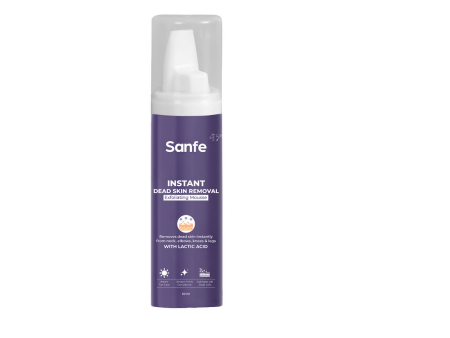 Sanfe Instant Dead Skin Removal Exfoliating Mousse Hot on Sale