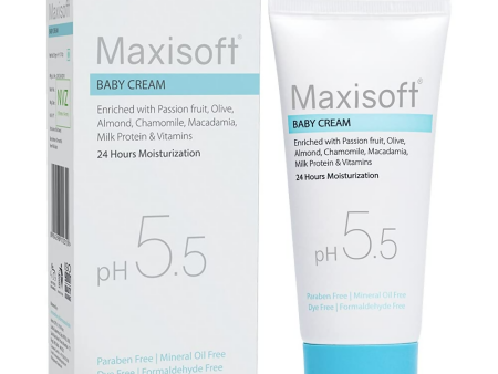 Maxisoft Natural Baby Cream Deep Moisturisation For Soft Baby Skin Online now