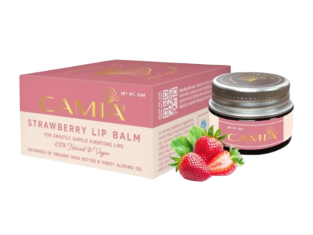 Camia Natural Strawberry Lip Balm Supply