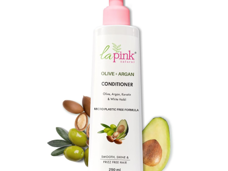 La Pink Olive & Argan Conditioner With Avocado Online Hot Sale